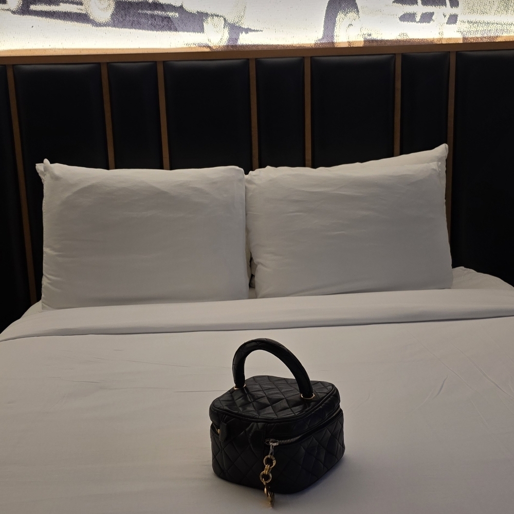 Chanel Black Quilted Mini Bag with Gold Accents - Picture 14 of 14